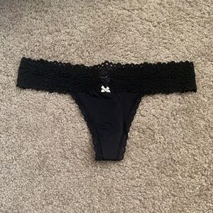 Black underwear